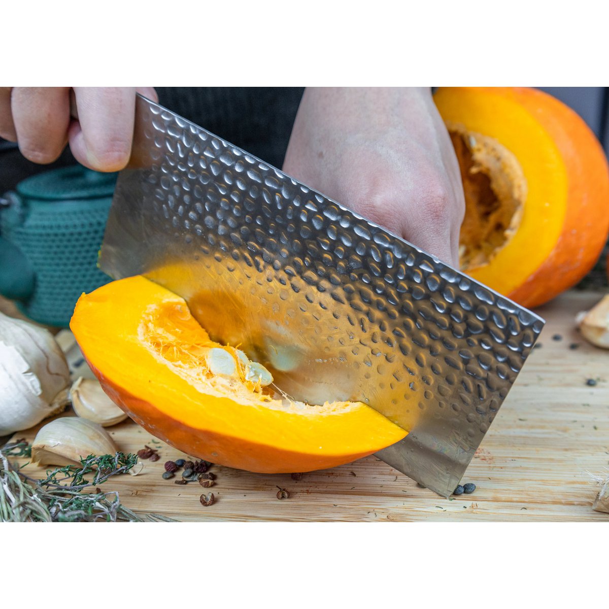 Messenset - The Asian Set: 3 messen (schilmesje + santoku + hakmes) KOTAI kitchen