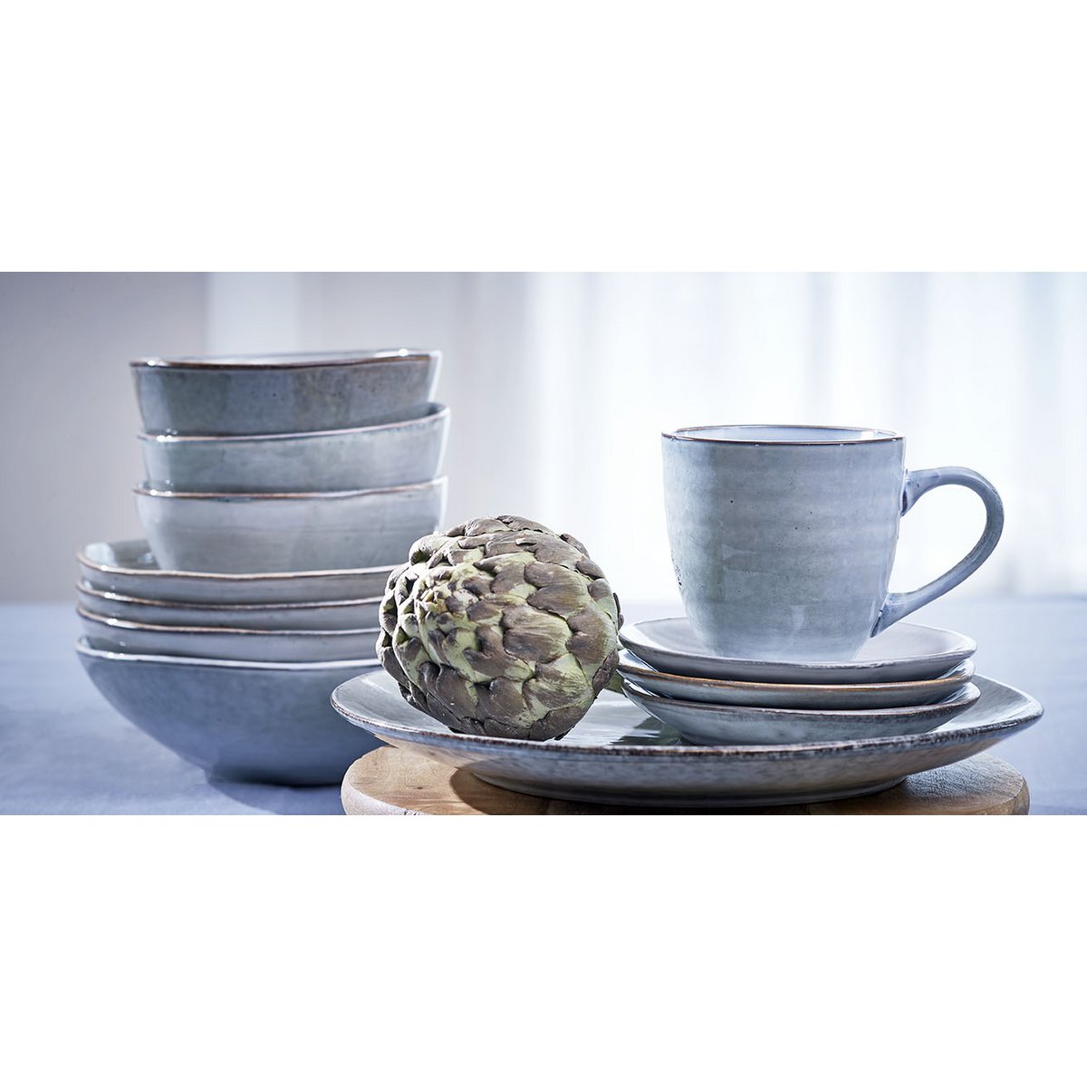 Tabo Serviesset 4 Persoons - Grijs Mica Decorations
