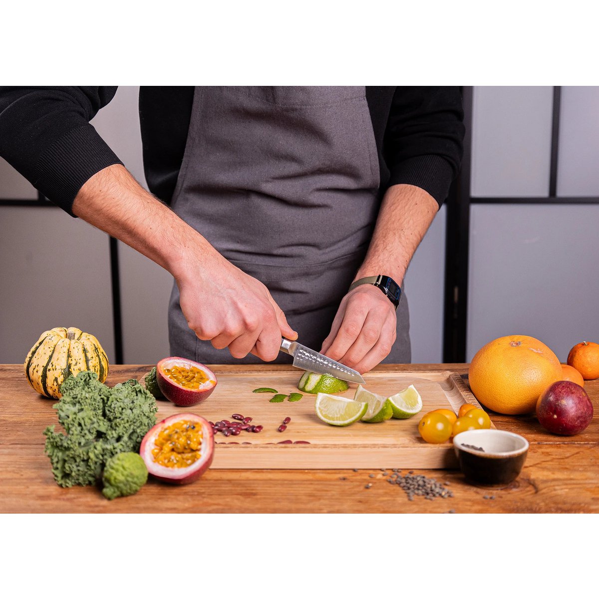 Messenset - De Bunka Starter Set: 2 messen (Bunka Schilmes 90mm + Bunka Santoku 170mm) KOTAI kitchen