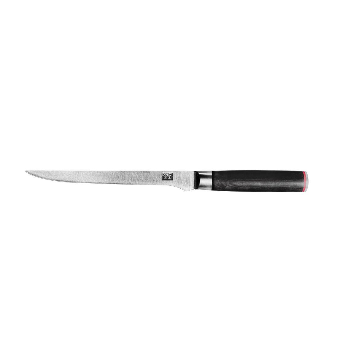 Mes - Flexibel fileermes met bamboe Saya en bamboe box - 200 mm lemmet KOTAI kitchen