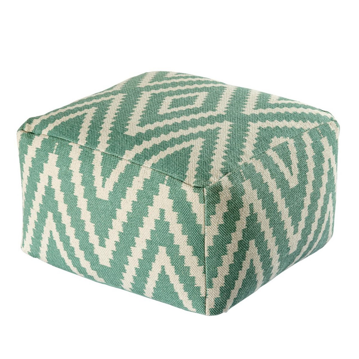 Zittend dobbelstenen voetkrukken stoel kruk 50x35x50cm pouf kelim vloerkussen peru zwarte taupe gele turquoise Voglrieder kreatives Wohnen