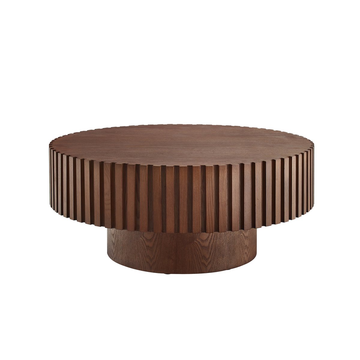Couchtisch Ø 80 cm Walnuss SalesFever