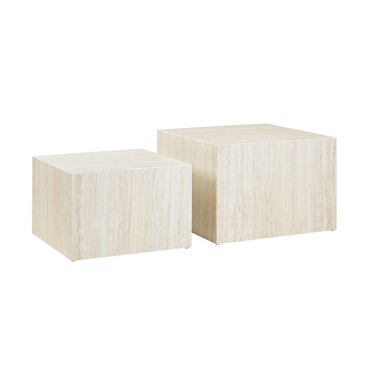 Couchtisch Travertin 2er Set SalesFever