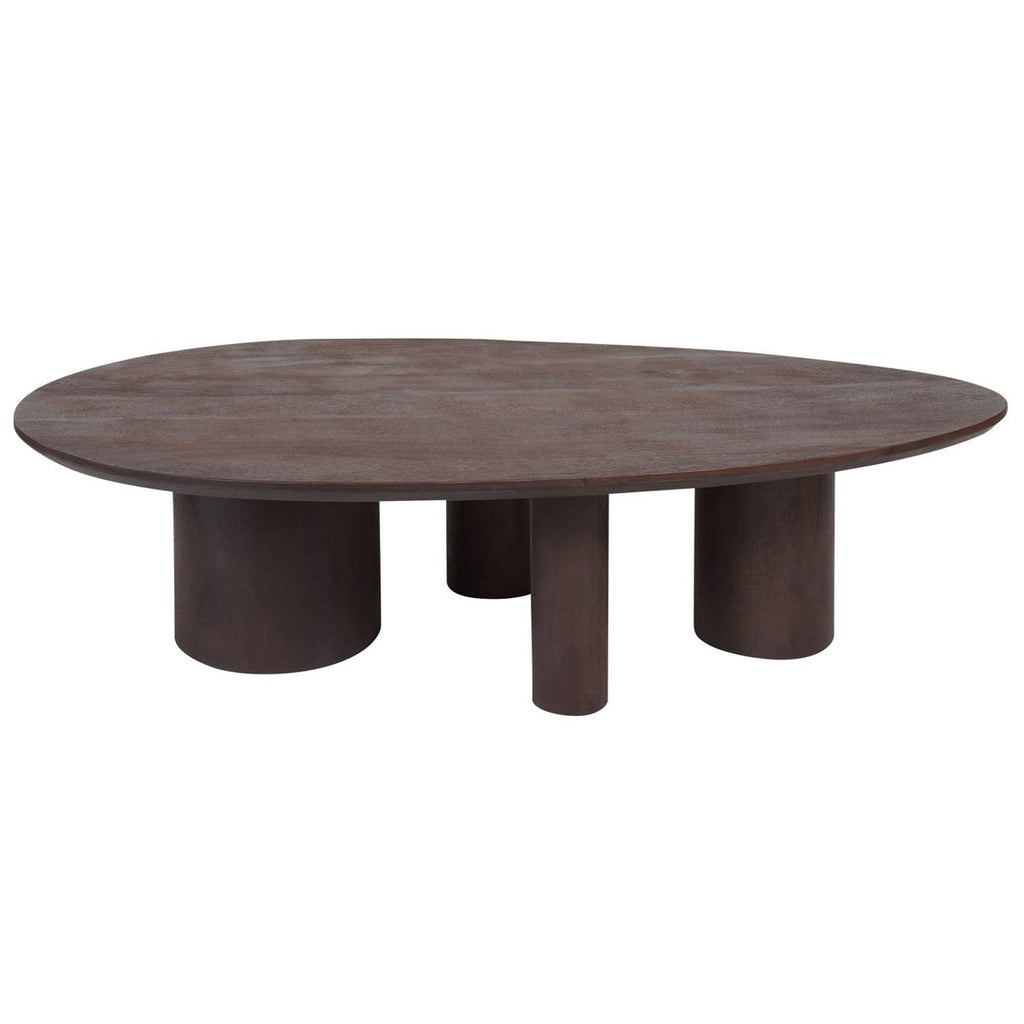 Salontafel Amir 140 x 80 cm – Espresso Mangohout Home67