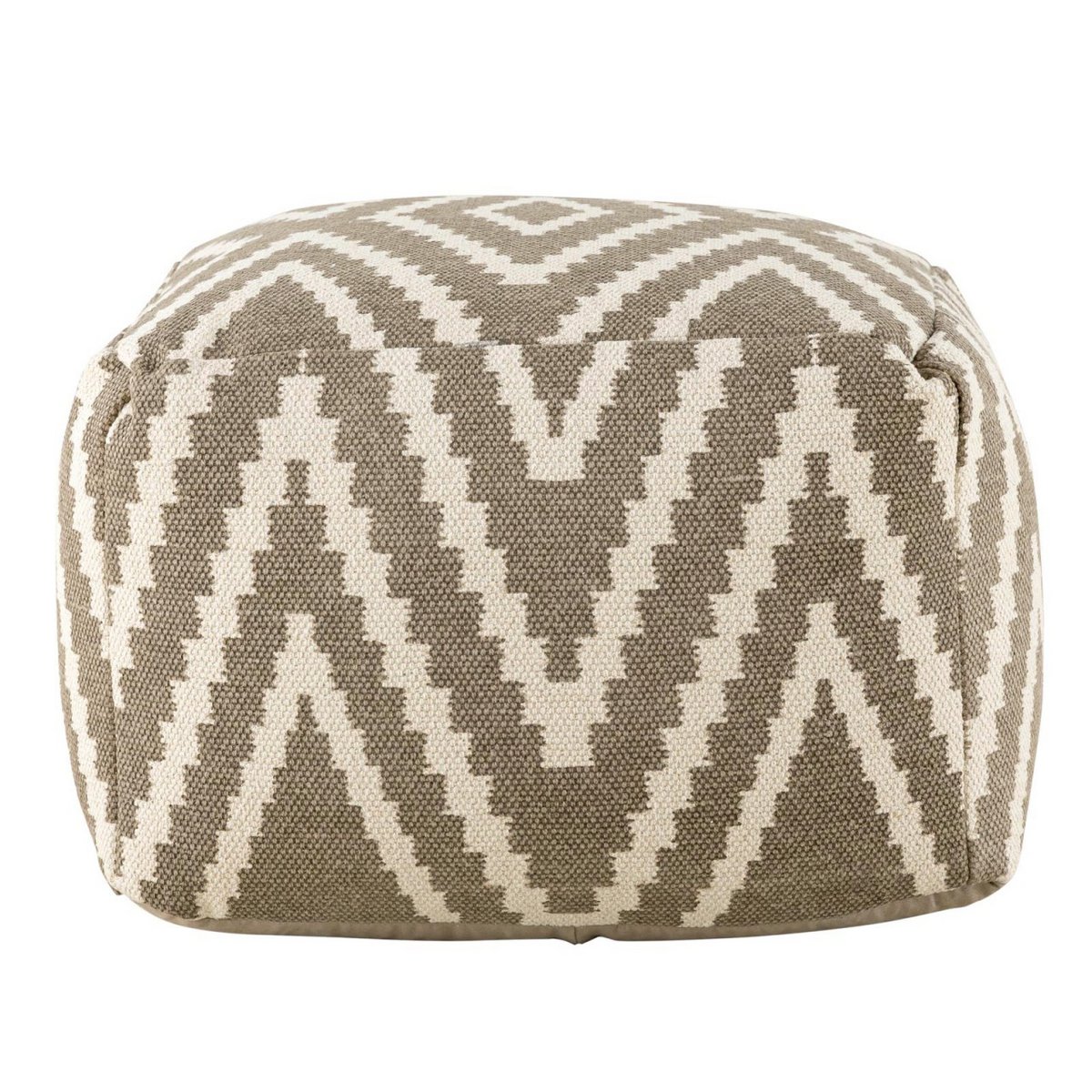 Zittend dobbelstenen voetkrukken stoel kruk 50x35x50cm pouf kelim vloerkussen peru zwarte taupe gele turquoise Voglrieder kreatives Wohnen
