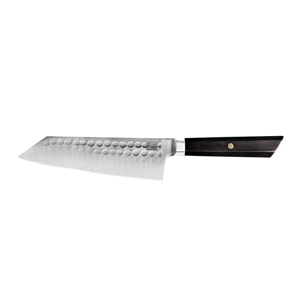 Mes - Bunka Santoku met bamboe Saya en bamboedoos - 170 mm lemmet KOTAI kitchen