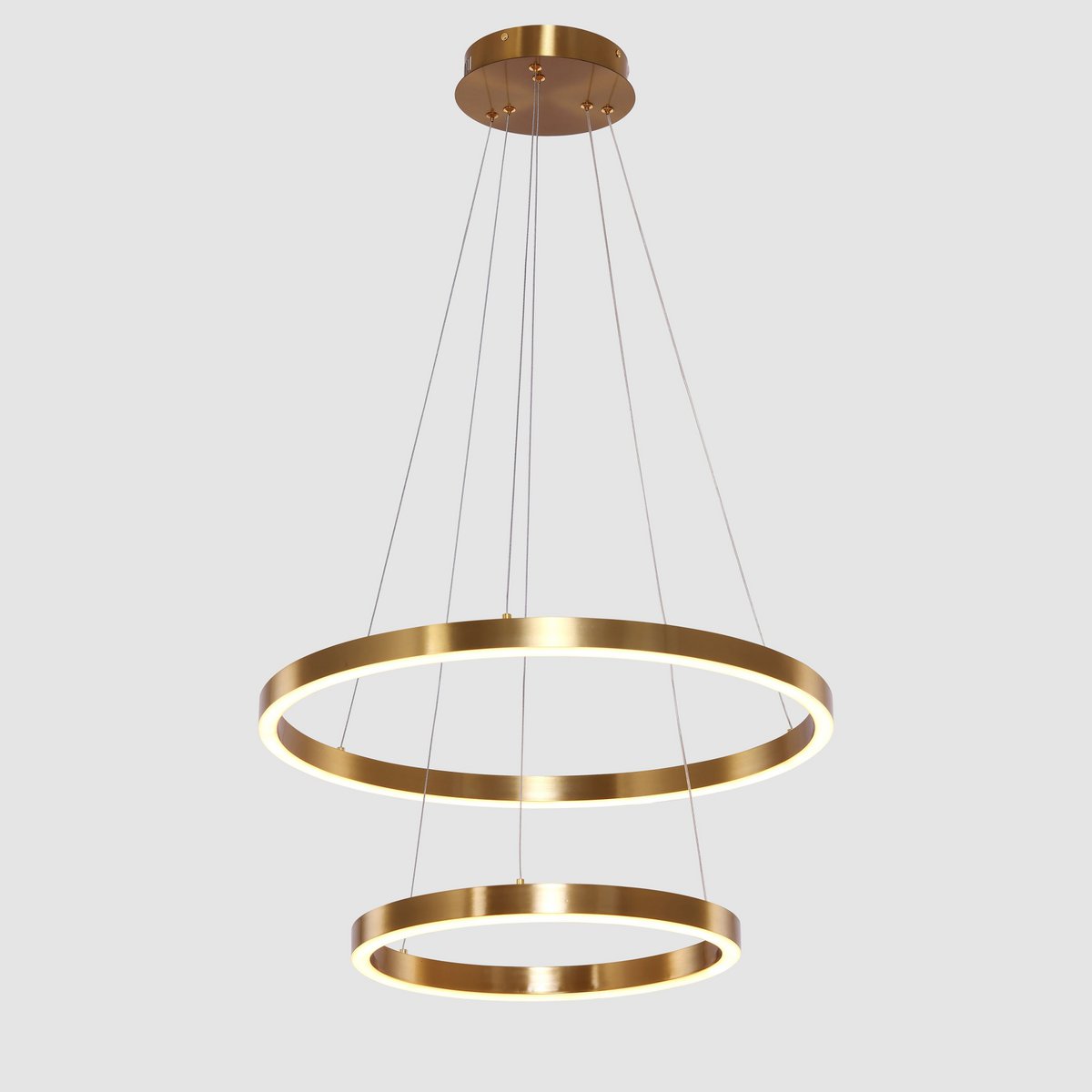 Hanglamp Neo Copper Gold | 2-Ring 40+60cm Luxury Living B.V.