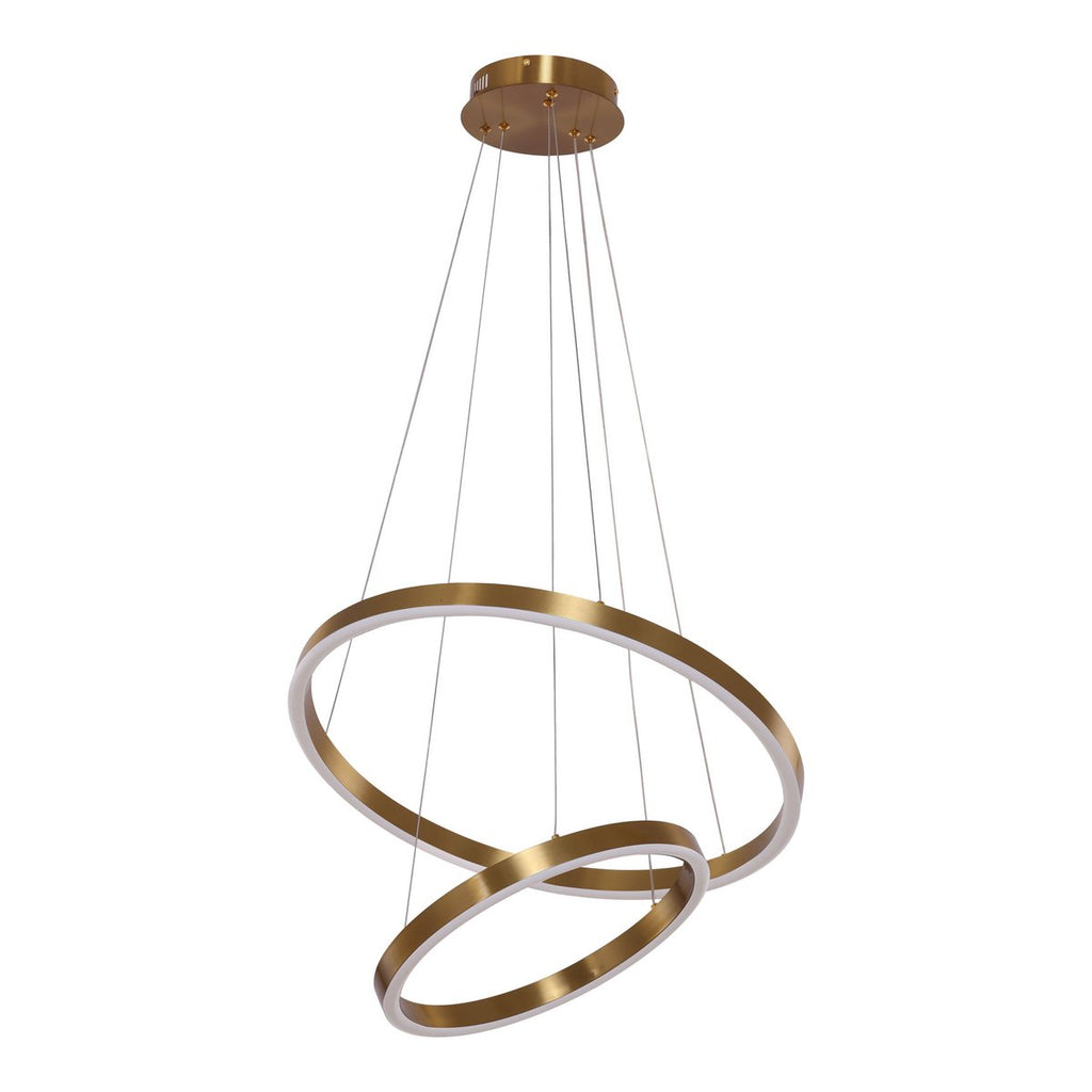 Hanglamp Neo Copper Gold | 2-Ring 40+60cm Luxury Living B.V.
