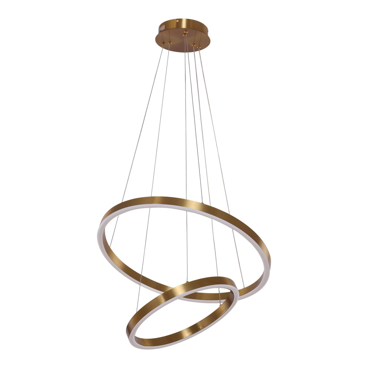 Hanglamp Neo Copper Gold | 2-Ring 40+60cm Luxury Living B.V.
