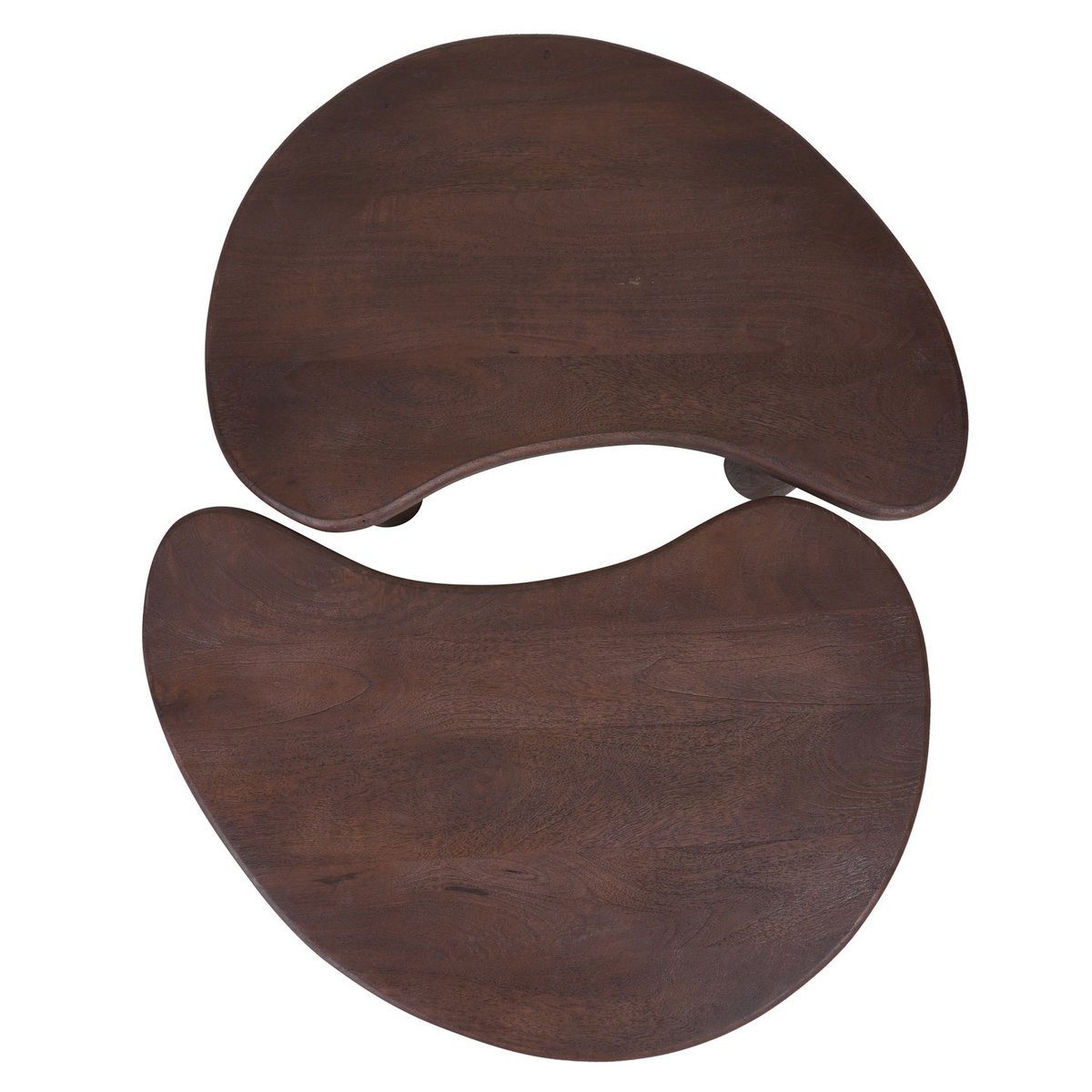 Salontafel Lina – Espresso Mangohout – Set van 2 Home67