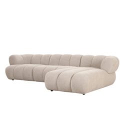 Bank New York 4-zits (Rechter Lounge) Beige Pole To Pole