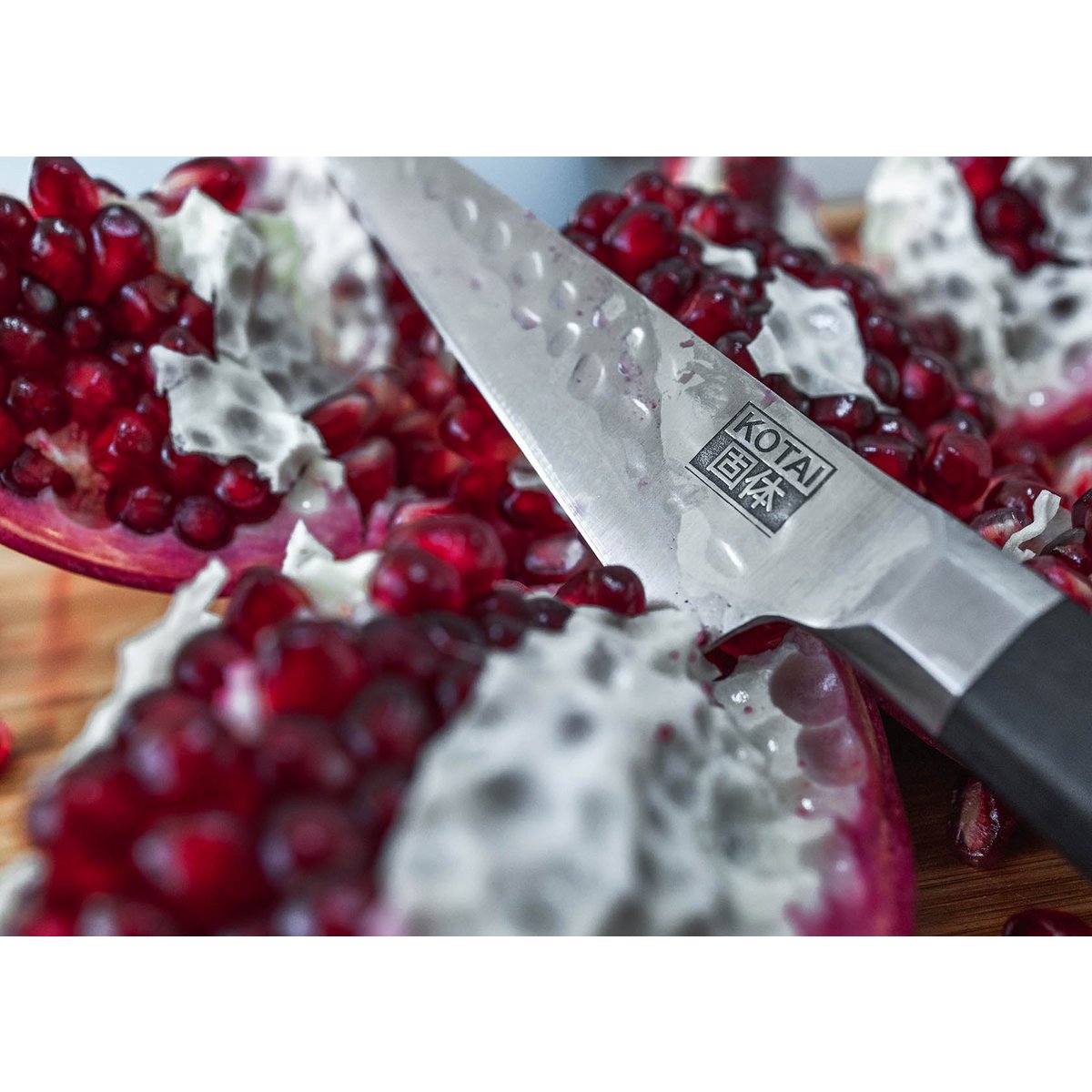 Messen en Keuken Accessoires Set - Bunka Starter Set Deluxe: 2 messen (Bunka schilmesje + Bunka Santoku) + bamboe snijplank KOTAI kitchen
