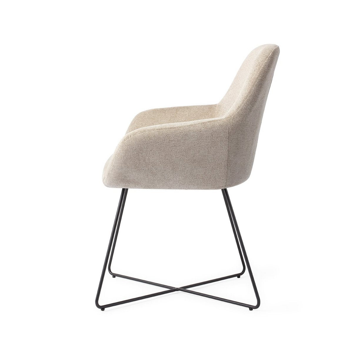 Jesper Home Kushi Dining chair Cross Black Jesper Home