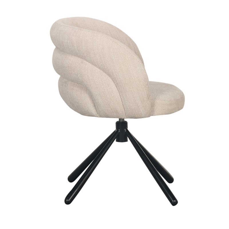 Pebble Draaistoel Beige Pole To Pole