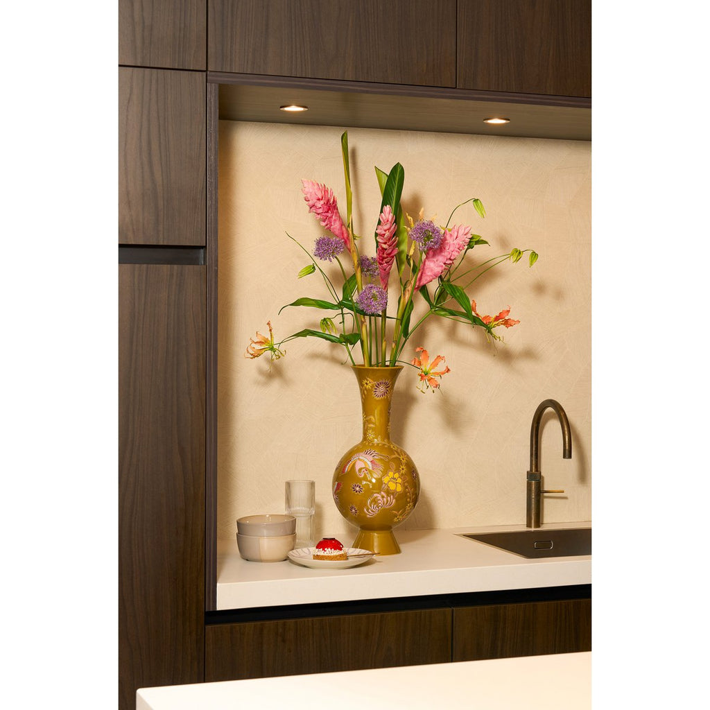 Eloise Vaas - H47 x Ø22 cm - Keramiek - Oker Mica Decorations