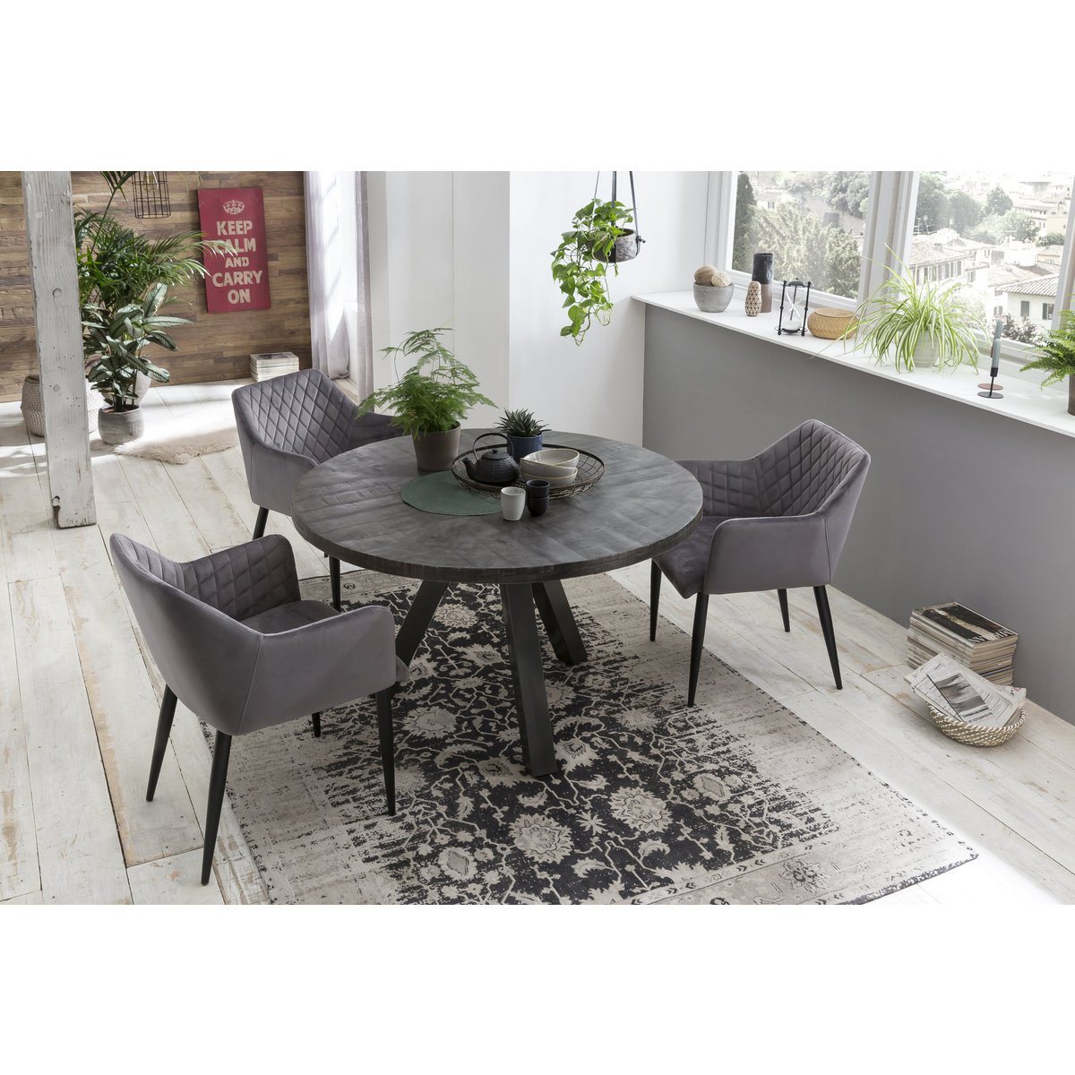 Tafel 120x120 cm SIT Möbel Im- und Export