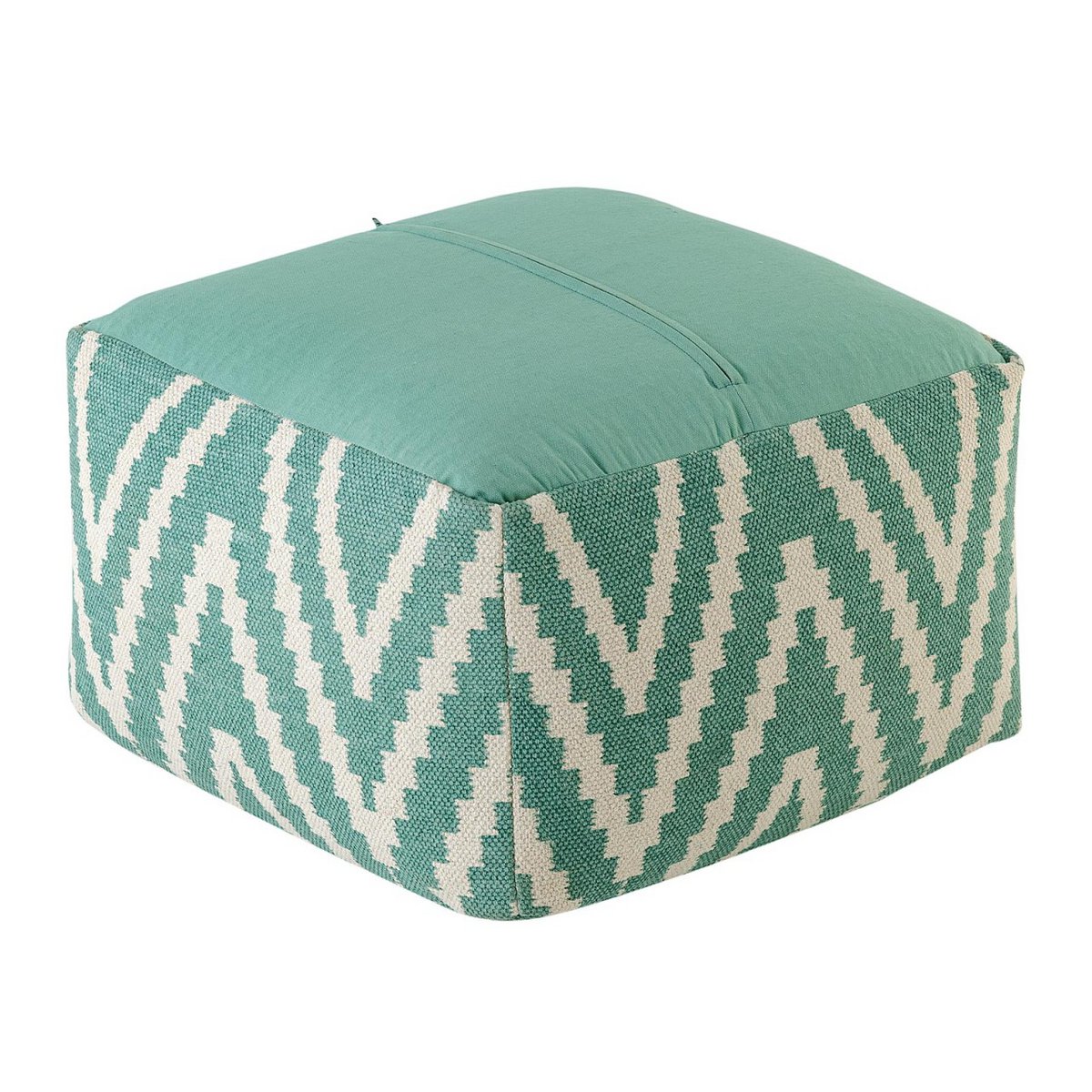 Zittend dobbelstenen voetkrukken stoel kruk 50x35x50cm pouf kelim vloerkussen peru zwarte taupe gele turquoise Voglrieder kreatives Wohnen