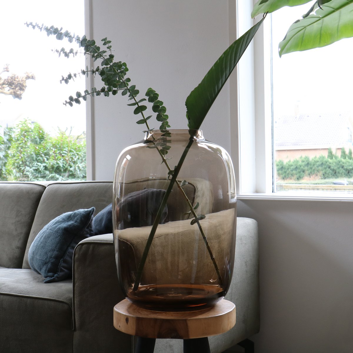 Vaas - Artic taupe Vase The World