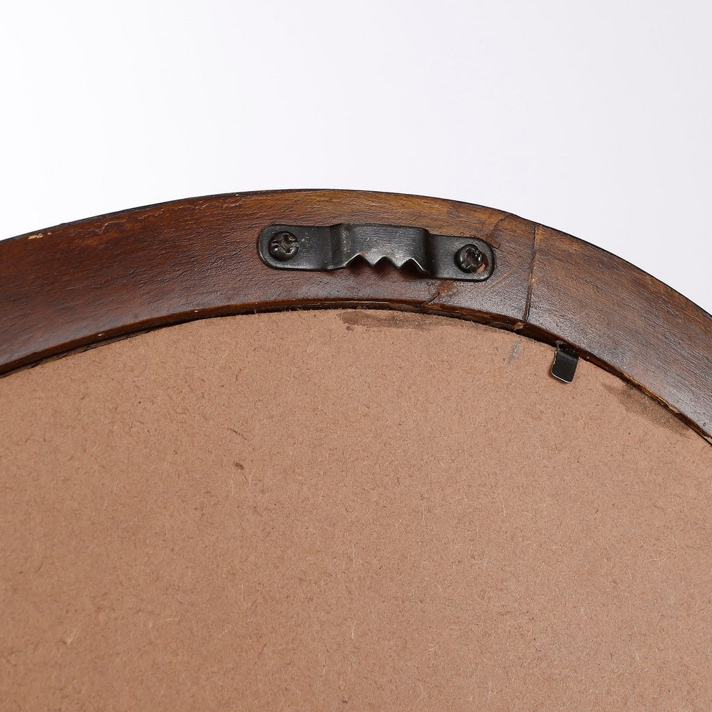 Bosco Wandspiegel - L50 x B69 cm - Mangohout - Donkerbruin Mica Decorations