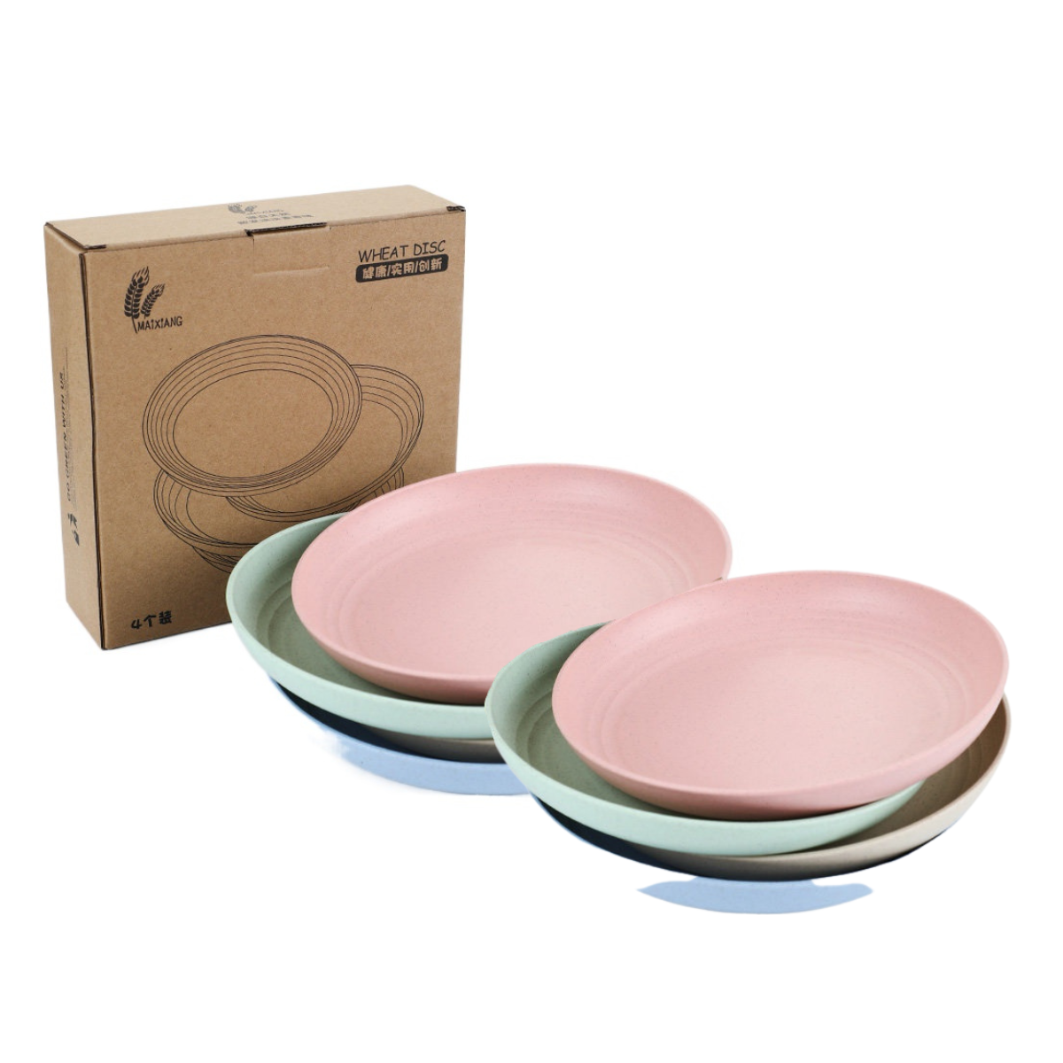 green-goose Bio-based Borden | Set van 8 green-goose