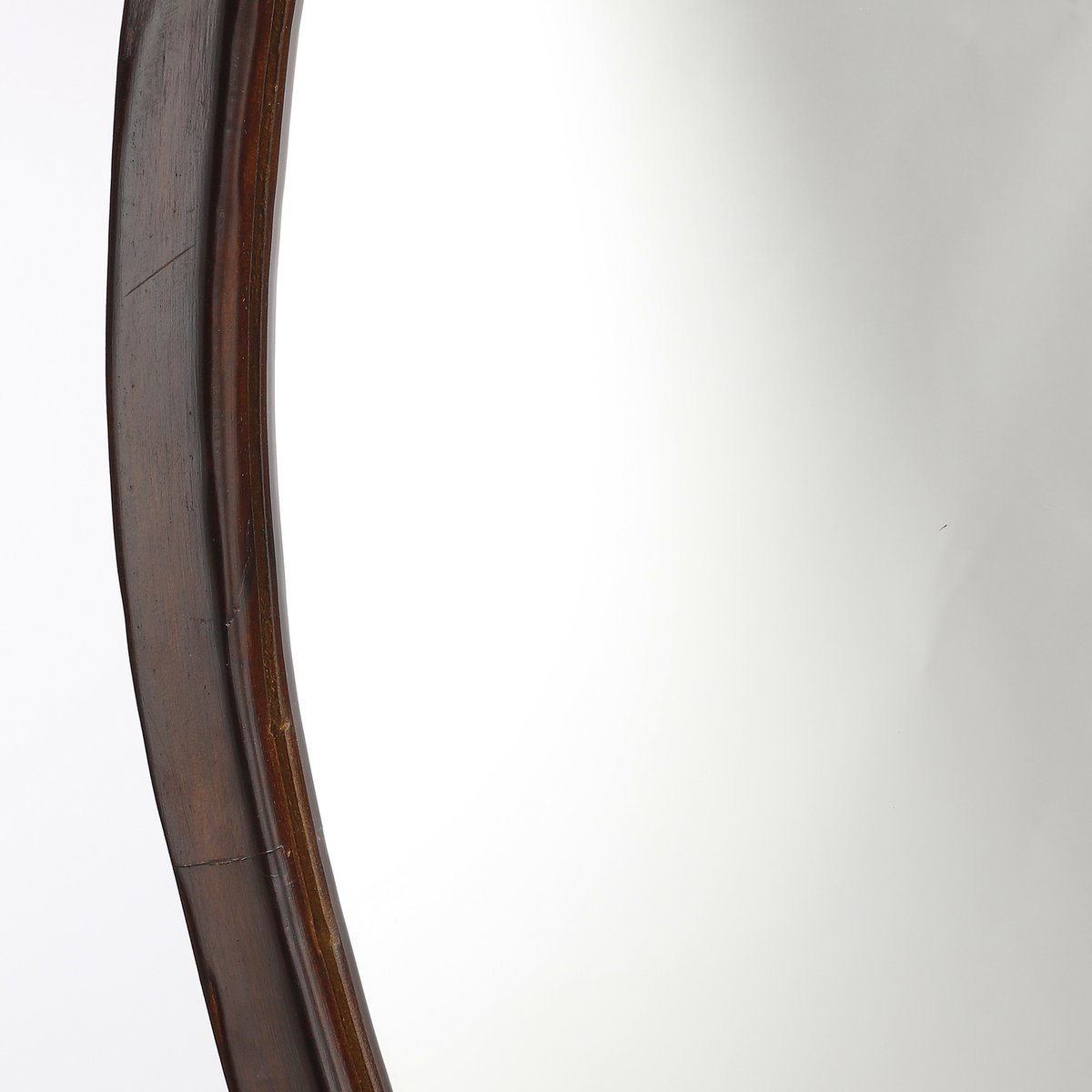 Bosco Wandspiegel - L50 x B69 cm - Mangohout - Donkerbruin Mica Decorations