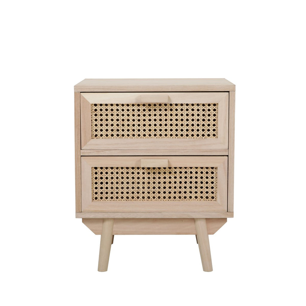 Nachtkastje 42x36 cm rotan geweven SalesFever