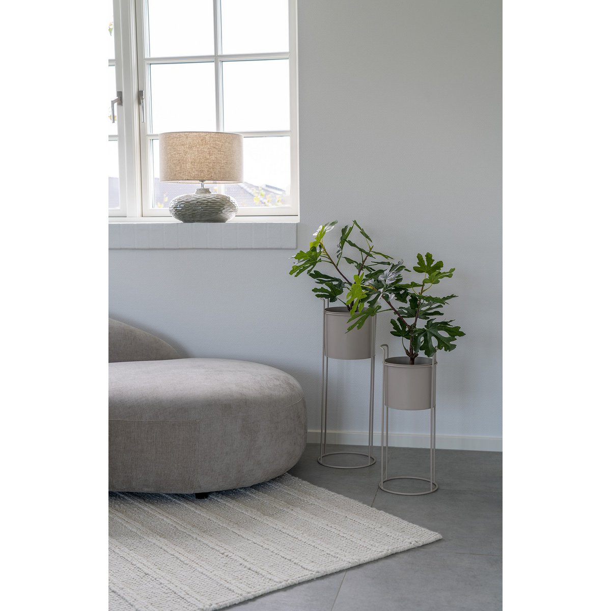 Oldham Tafellamp - Oldham Tafellamp, groen keramiek met lampenkap House Nordic ApS