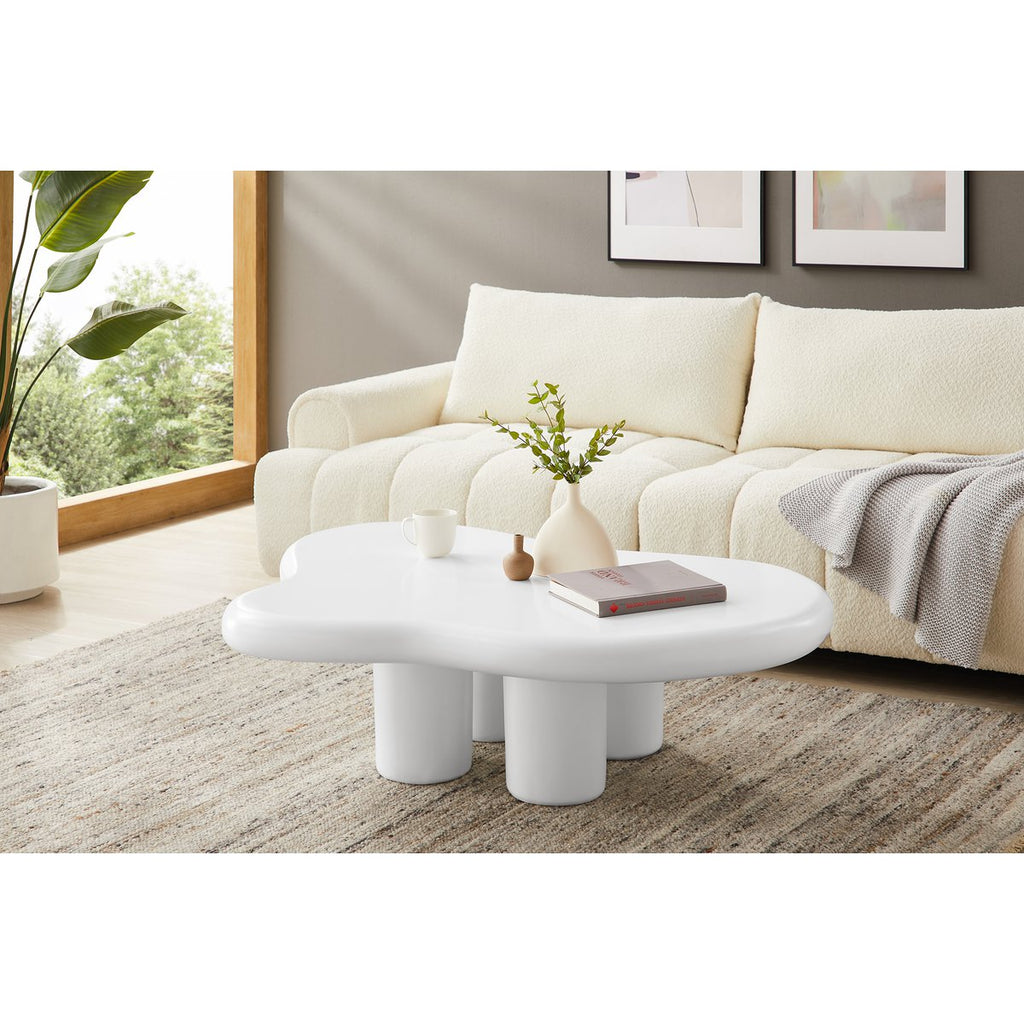 Salontafel 123x89 cm wit SalesFever