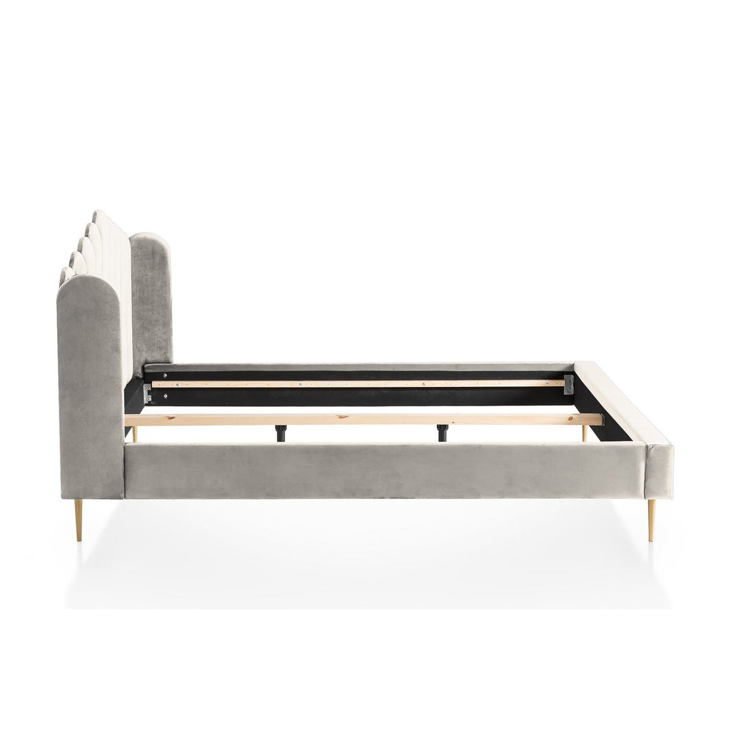Fluwelen schelpenbed 140x200 cm SalesFever