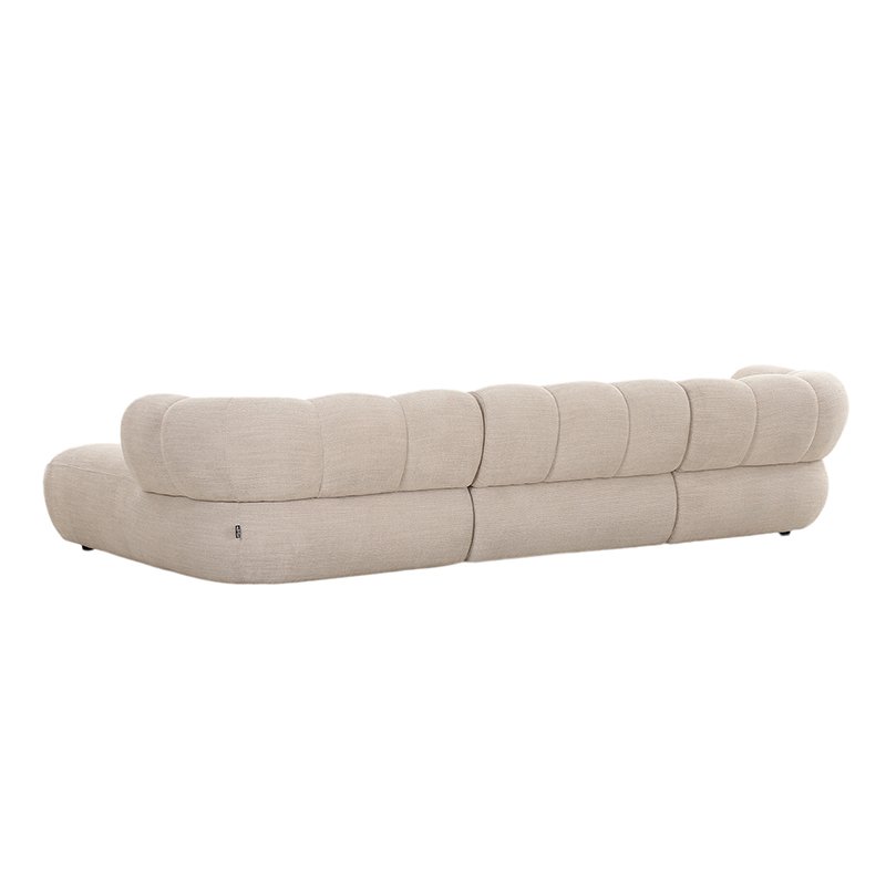 Bank New York 4-zits (Rechter Lounge) Beige Pole To Pole