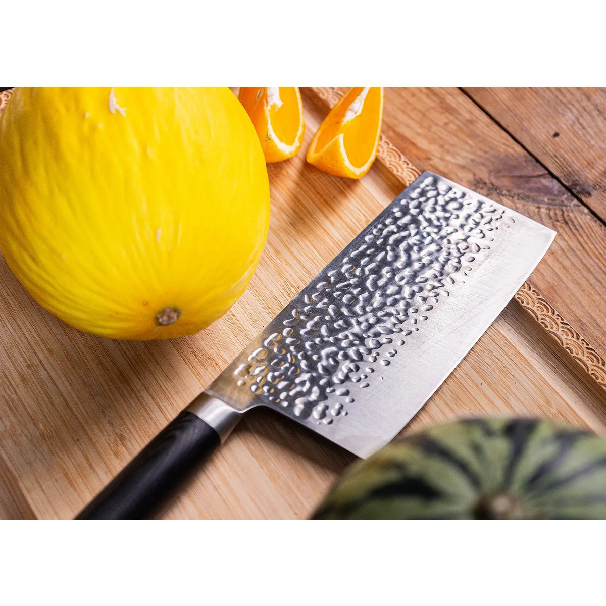 Mes - Hakmes met bamboe Saya en bamboedoos - lemmet van 190 mm KOTAI kitchen