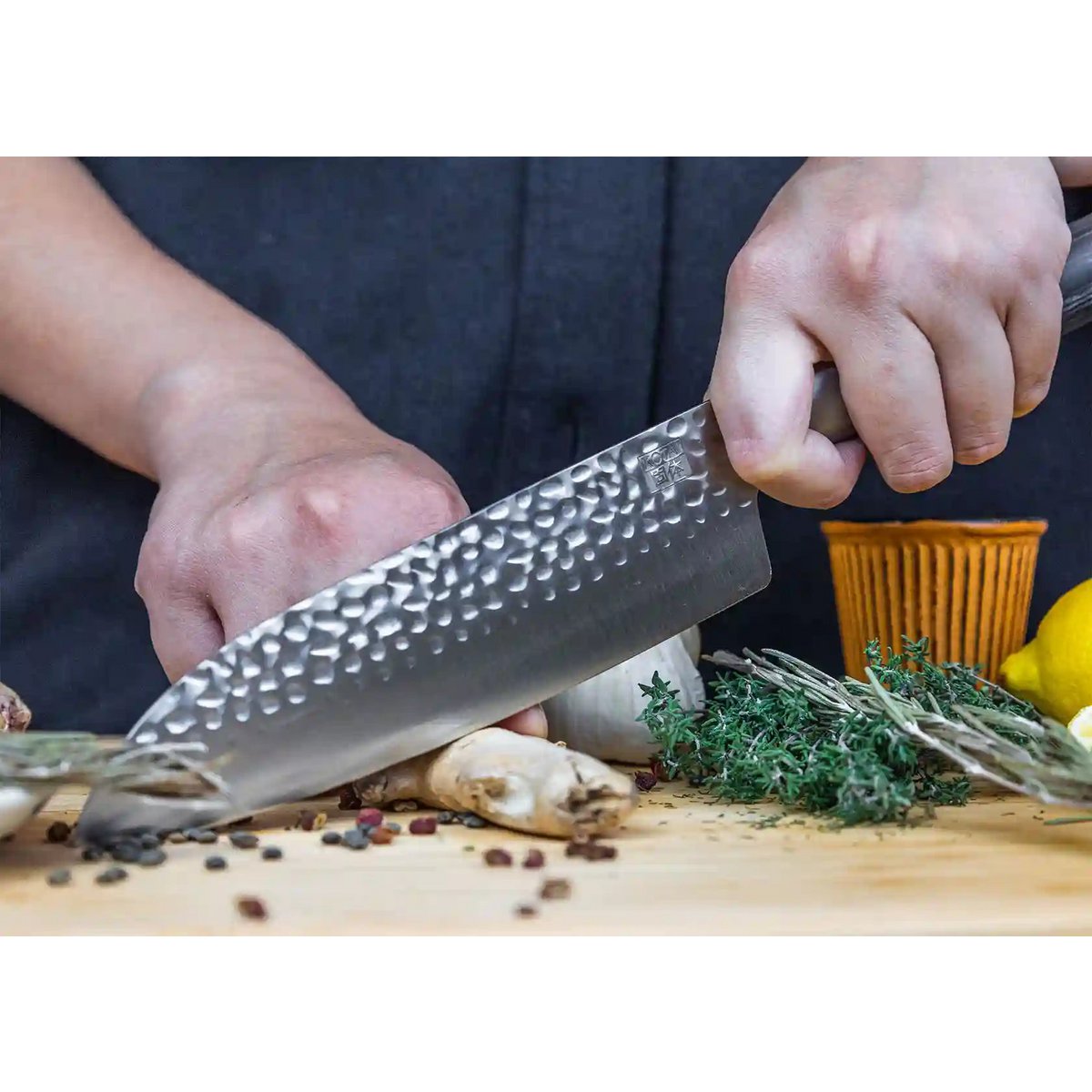 Messen- en keukenaccessoireset - De complete set Deluxe Edition (C): 6 messen + 5 accessoires KOTAI kitchen