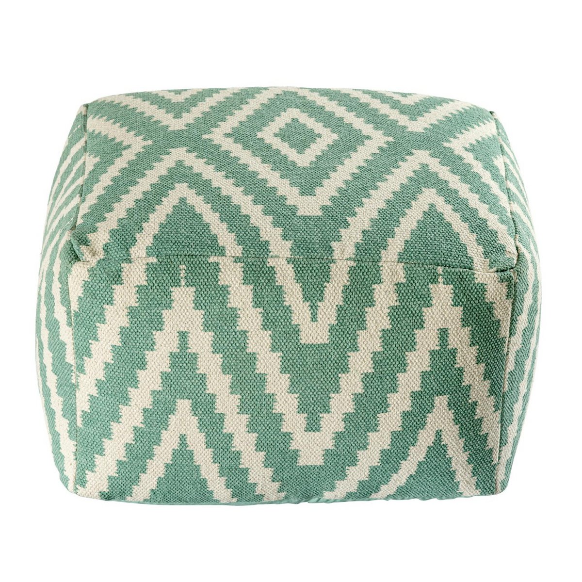 Zittend dobbelstenen voetkrukken stoel kruk 50x35x50cm pouf kelim vloerkussen peru zwarte taupe gele turquoise Voglrieder kreatives Wohnen