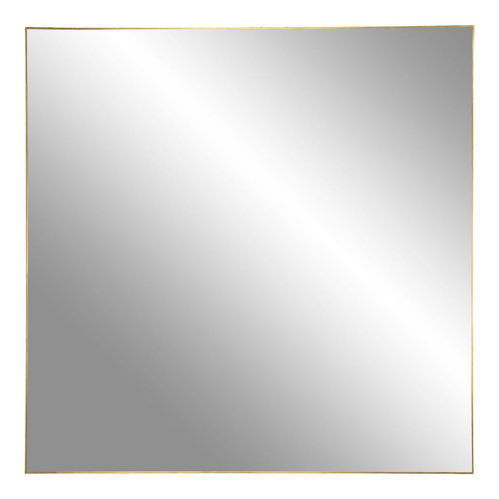 Jersey Spiegel vierkant - Messinglook, 60x60 cm House Nordic ApS