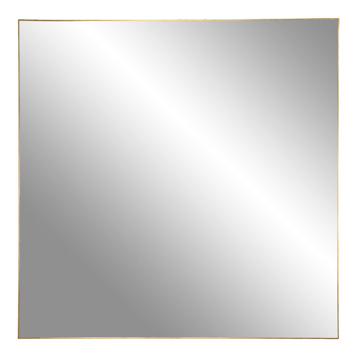 Jersey Spiegel vierkant - Messinglook, 60x60 cm House Nordic ApS
