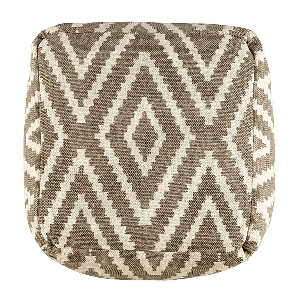 Zittend dobbelstenen voetkrukken stoel kruk 50x35x50cm pouf kelim vloerkussen peru zwarte taupe gele turquoise Voglrieder kreatives Wohnen