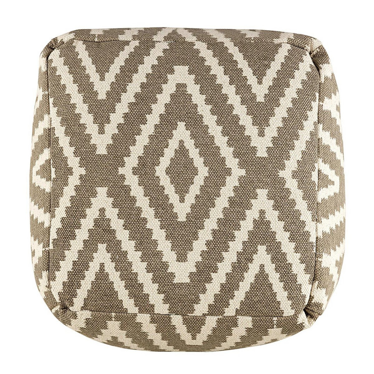 Zittend dobbelstenen voetkrukken stoel kruk 50x35x50cm pouf kelim vloerkussen peru zwarte taupe gele turquoise Voglrieder kreatives Wohnen