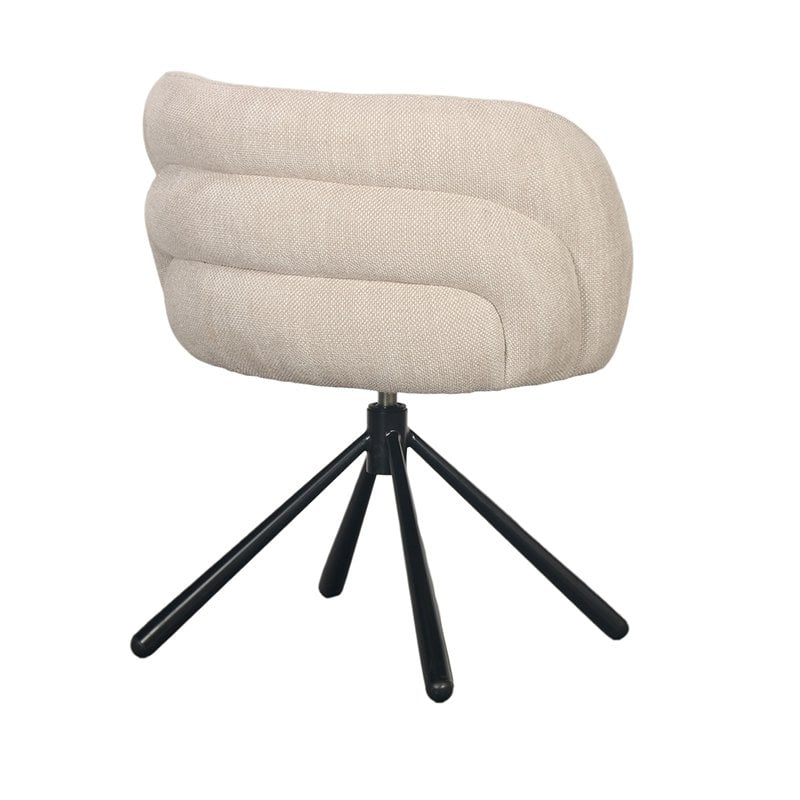 Pebble Draaistoel Beige Pole To Pole