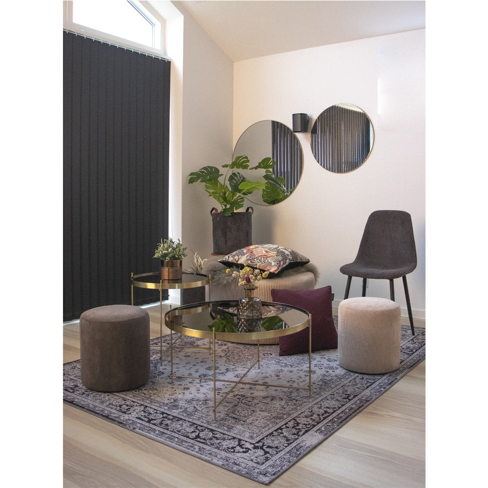 Jersey Spiegel - Messing Look, Staal, Ø40cm House Nordic ApS