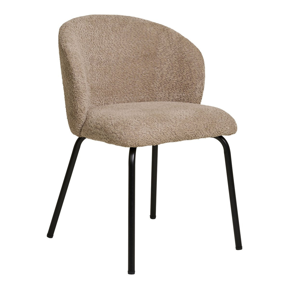 Safira Eetkamerstoel - Beige, 58x56x79cm - Set van 2 House Nordic ApS