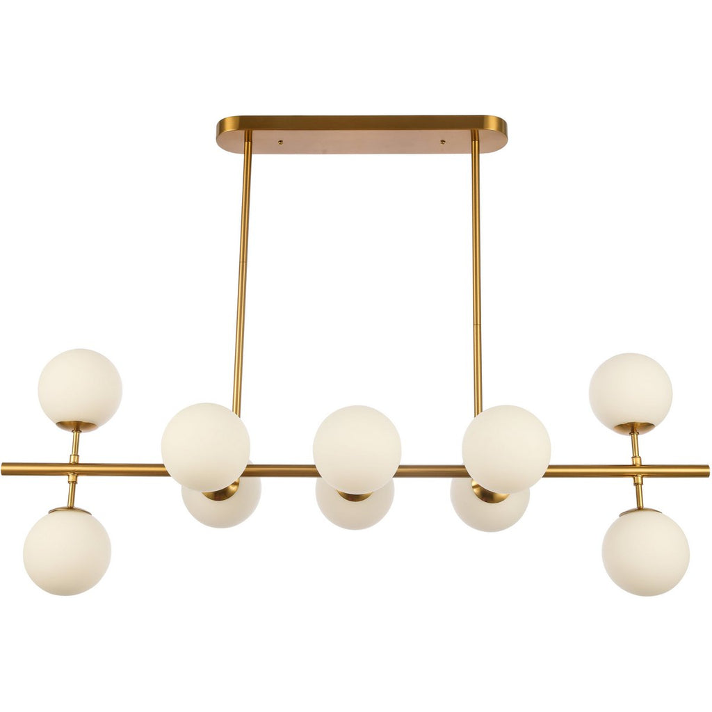 Hanglamp Chrintine White Gold Luxury Living B.V.