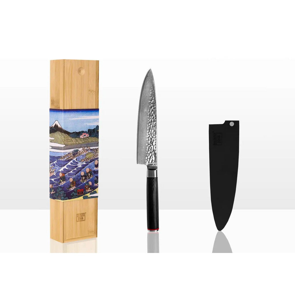Gyuto Damascus koksmes KOTAI kitchen
