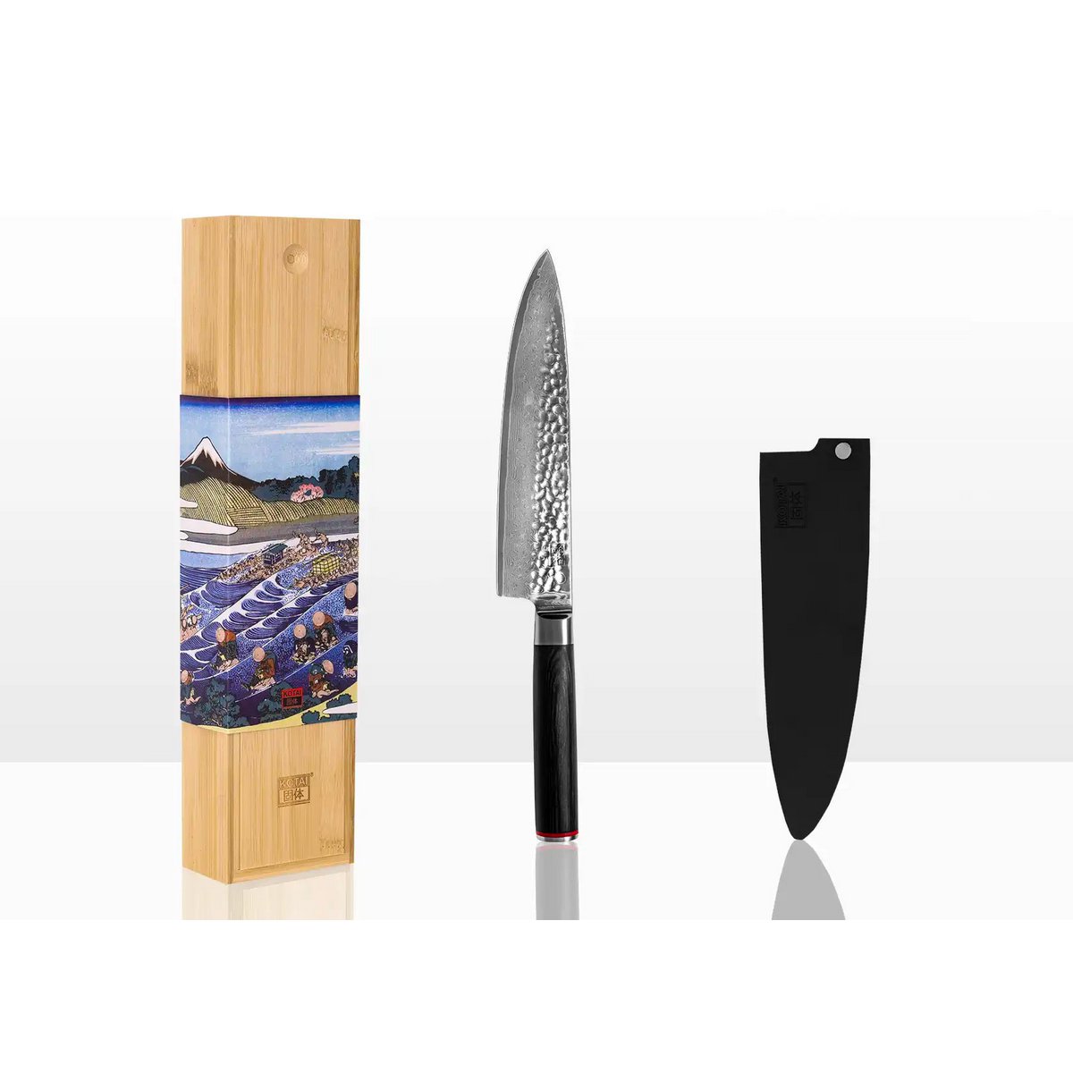 Gyuto Damascus koksmes KOTAI kitchen