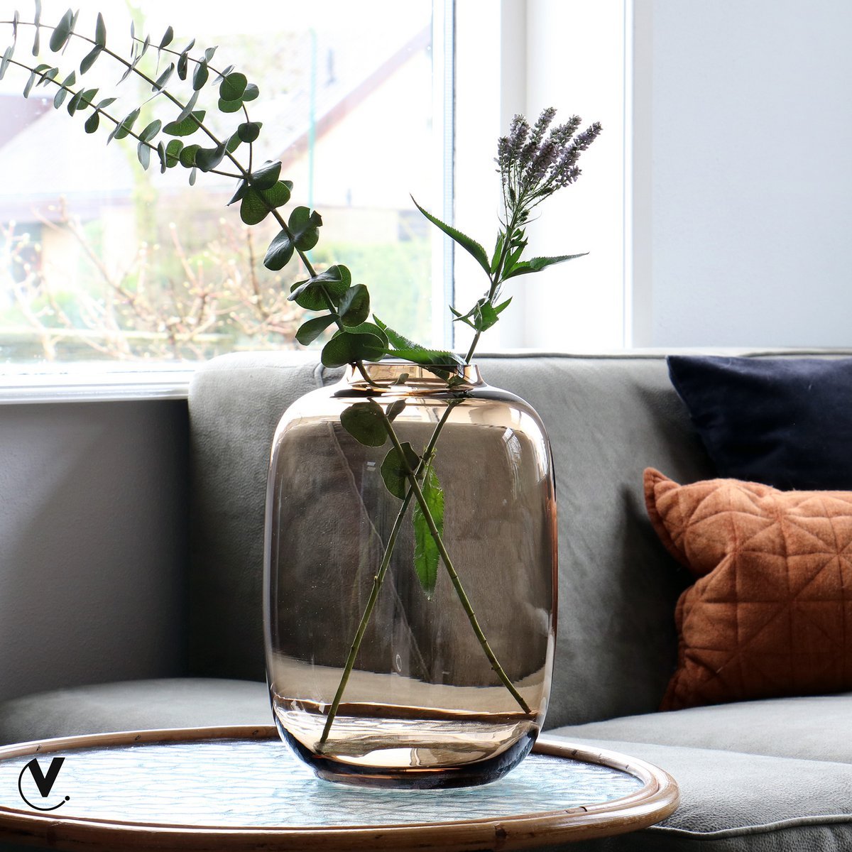 Vaas - Artic taupe Vase The World