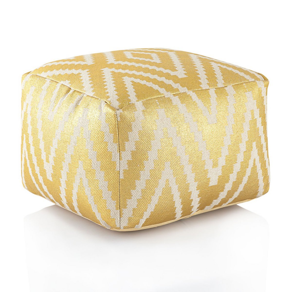 Zittend dobbelstenen voetkrukken stoel kruk 50x35x50cm pouf kelim vloerkussen peru zwarte taupe gele turquoise Voglrieder kreatives Wohnen